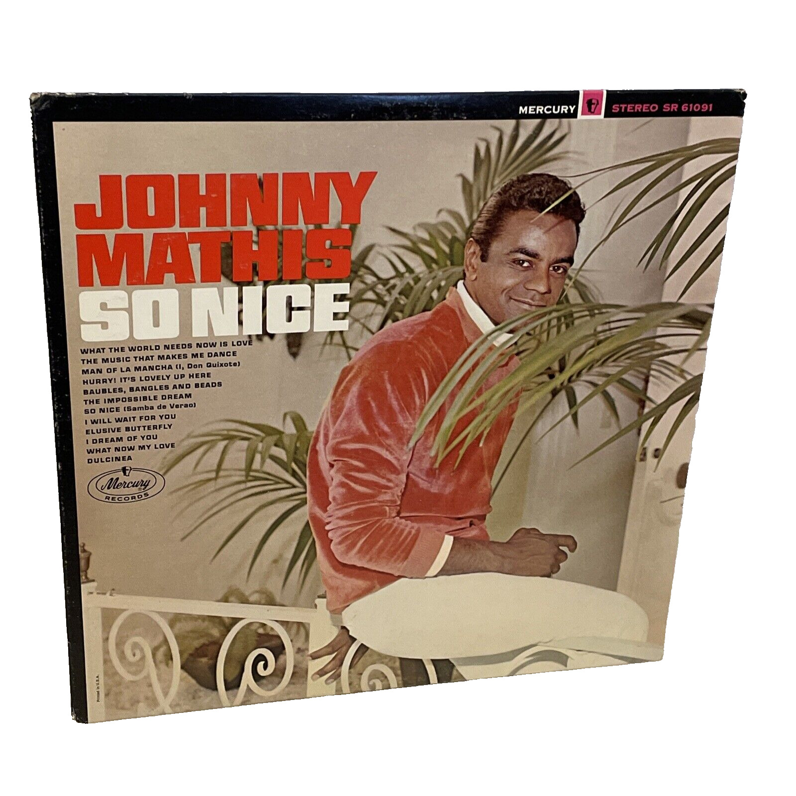 Johnny Mathis So Nice (Vinyl, 1966) Mercury SR 61091 Good LP Record Album