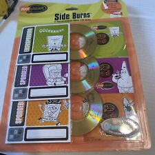 Vintage Toy NOS 2004 Spongebob Nickelodeon Side Burns 3 Recordable Mini CD Kits picture