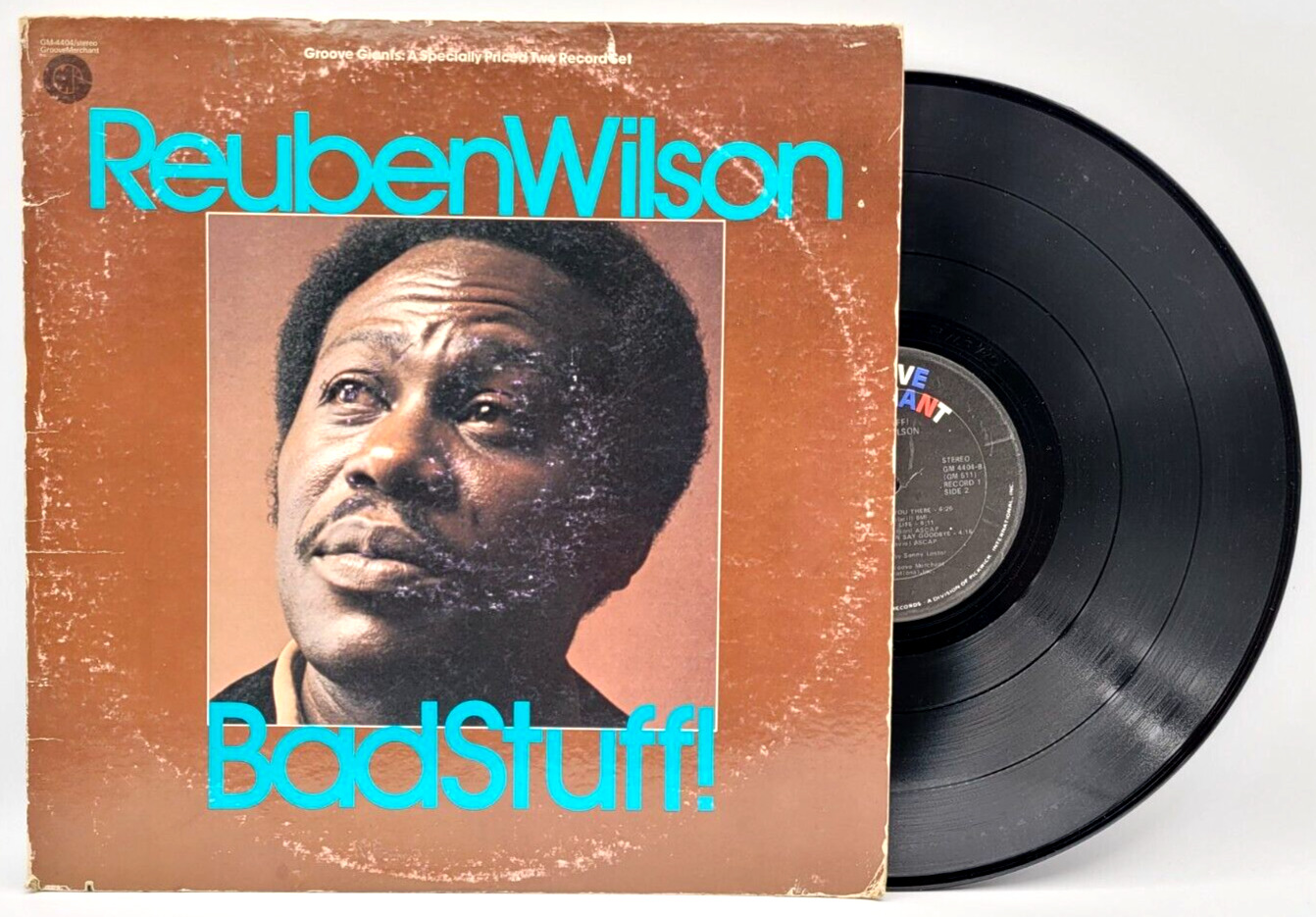 REUBEN WILSON - BAD STUFF  - JAZZ LP