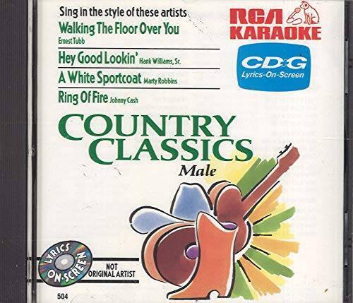 Karaoke: Country Classics Male - Audio CD By Various Artists - VERY GOOD