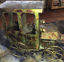 Vintage Brass Copper Model T Style Car Music Box picture