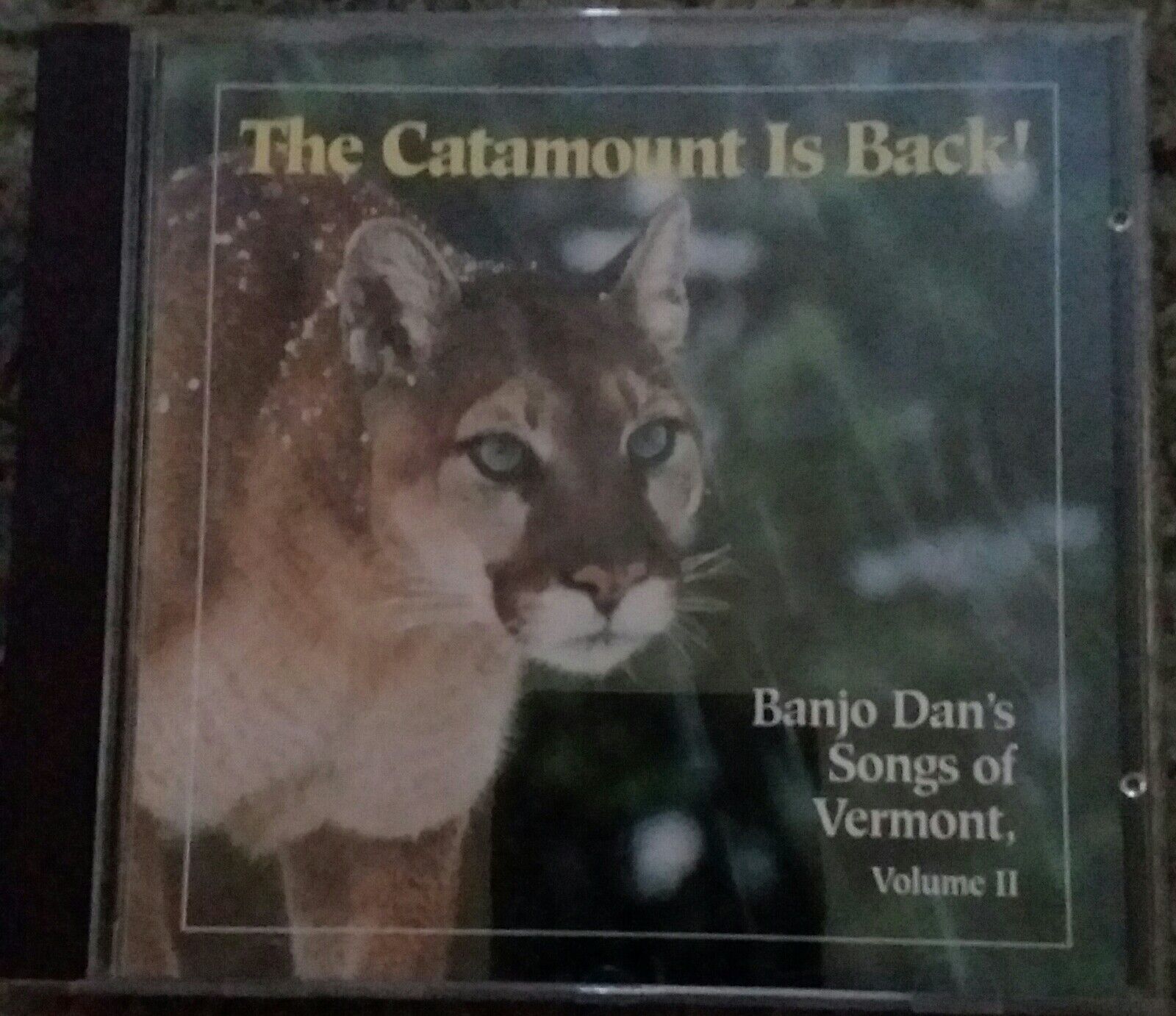 The Catamount Is Back Banjo Dan's Songs Of Vermont CD