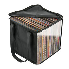 Record Storage Vinyl Album Resistant Record Organizer Collapsible Storage Crate picture