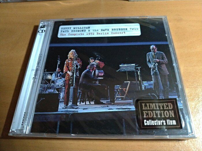 Brand new / 2cd / Complete 1972 Berlin Concert / Gerry Mulligan Paul Desmond