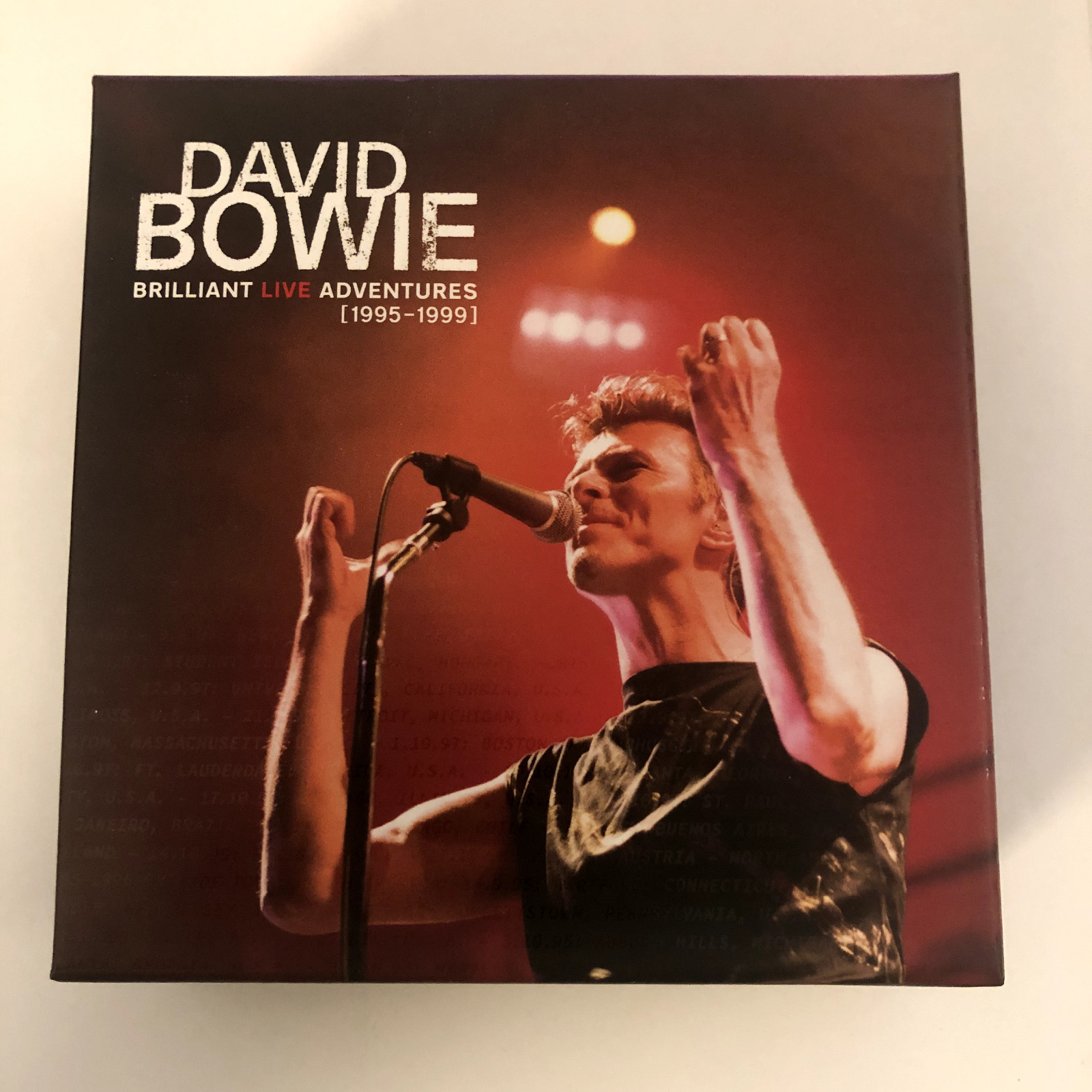 David Bowie Brilliant Live Adventures [1995-1999] (6-CDs) Complete Set + Box