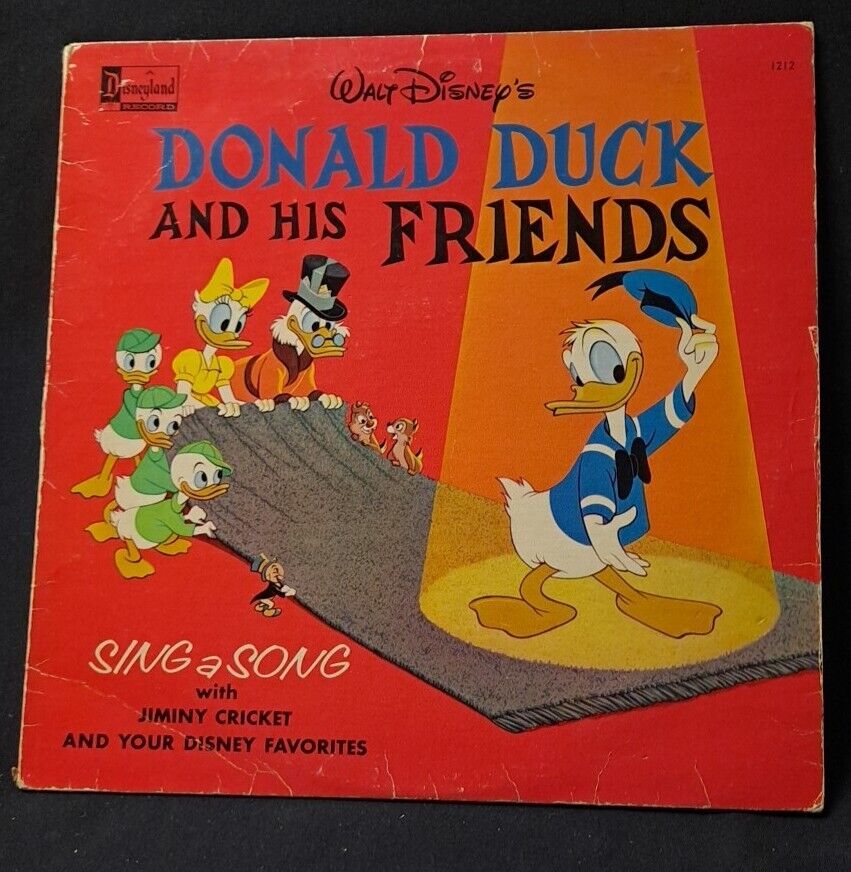Vintage Disneyland Vinyl Records Collection