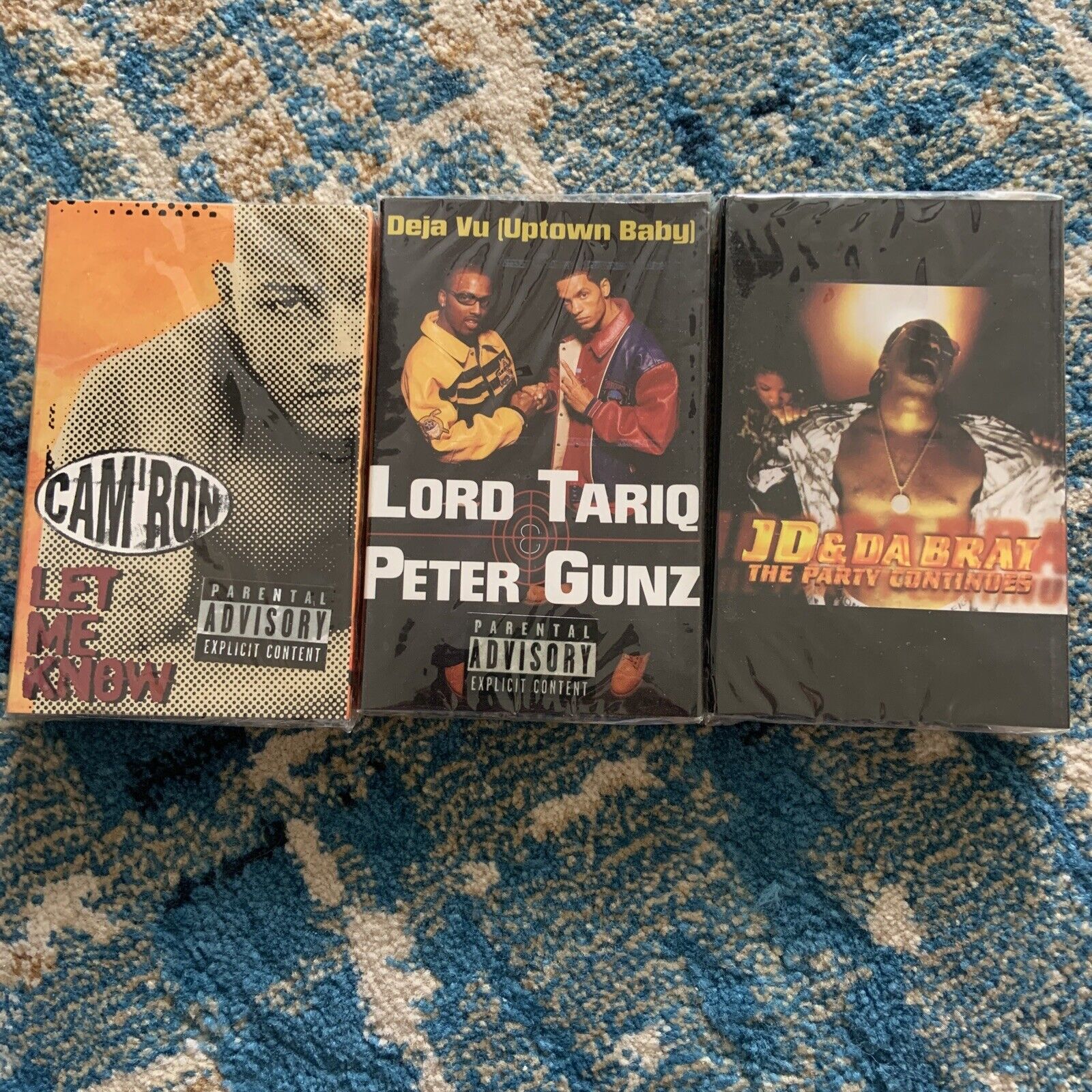 Vintage New York Rap Hip Hop Cassette Lot SEALED Lord Tariq & Peter Gunz
