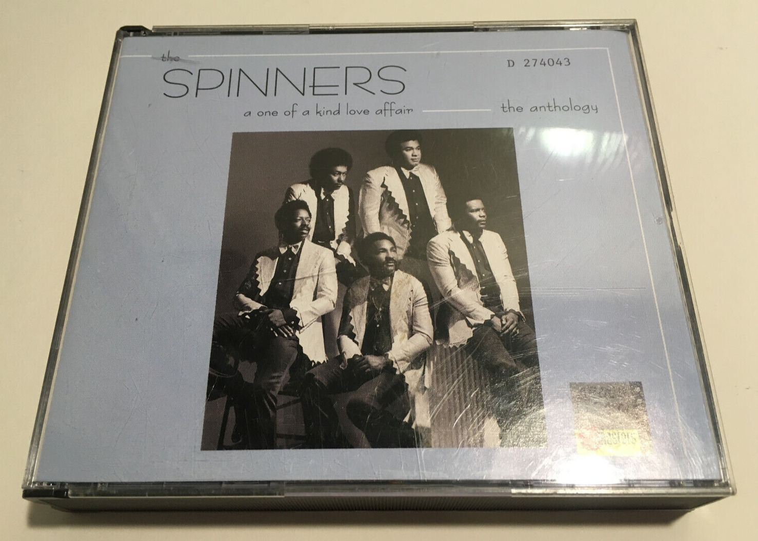 The Spinners: A One of a Kind Love Affair Anthology (2-CD Set, 1991) See Pics