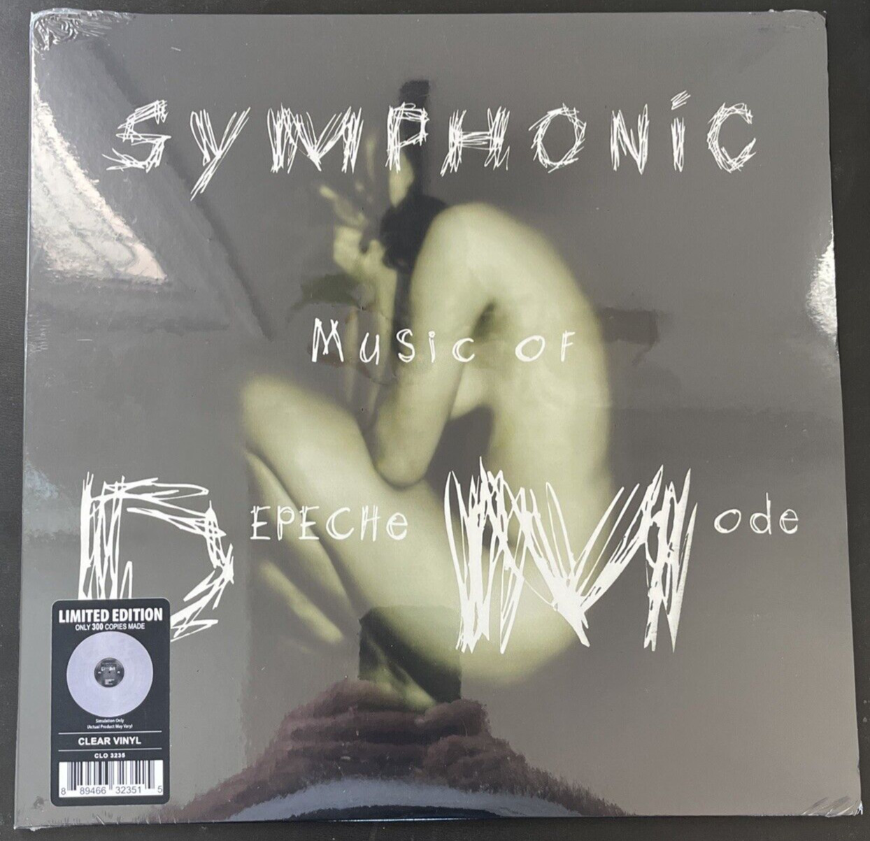 SYMPHONIC MUSIC OF DEPECHE MODE CLEAR VINYL LP LIMITED TO 300 SEALED MINT