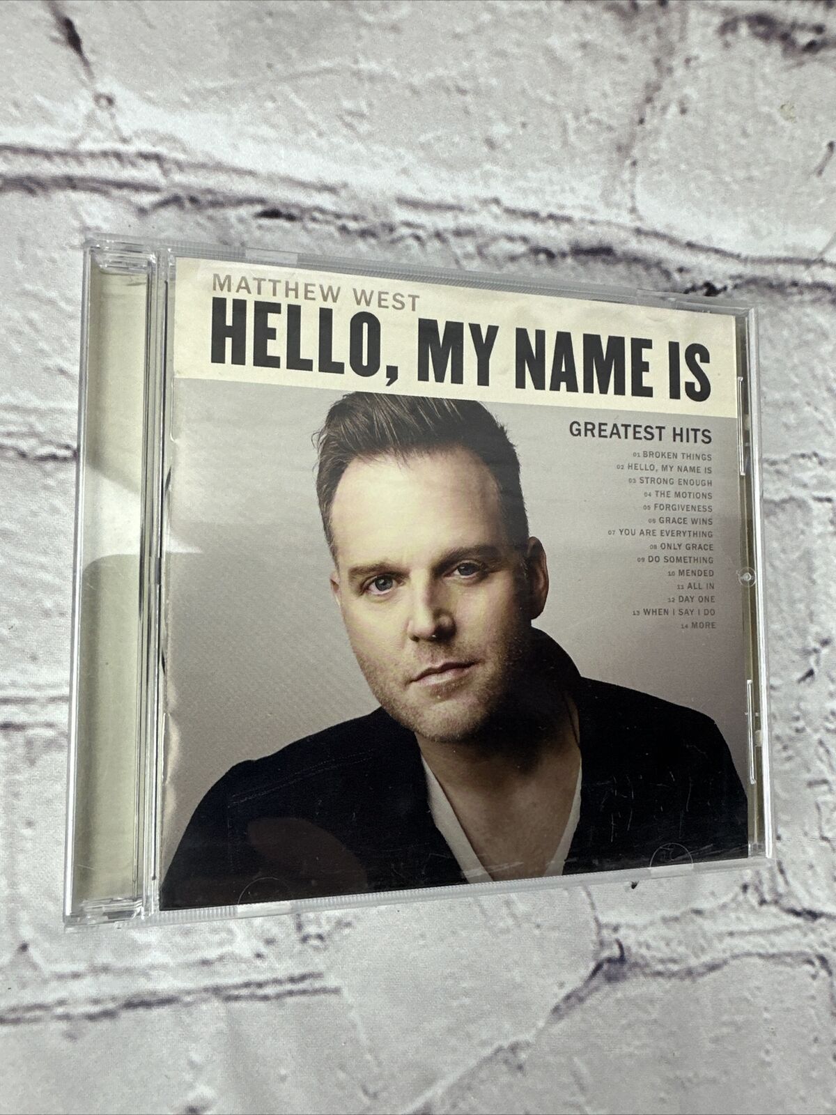 MATTHEW WEST - Hello, My Name Is - Contemporary Pop Rock Worship CCM Music CD
