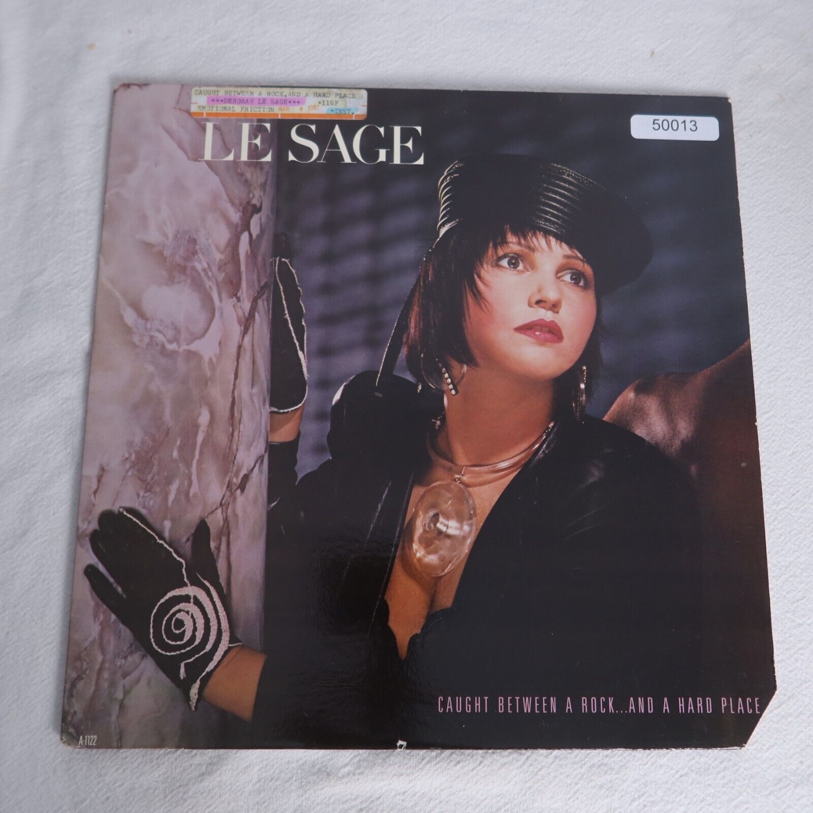 Deborah Le Sage Caught Between A Rock And A Hard Place SINGLE Vinyl Record Albu