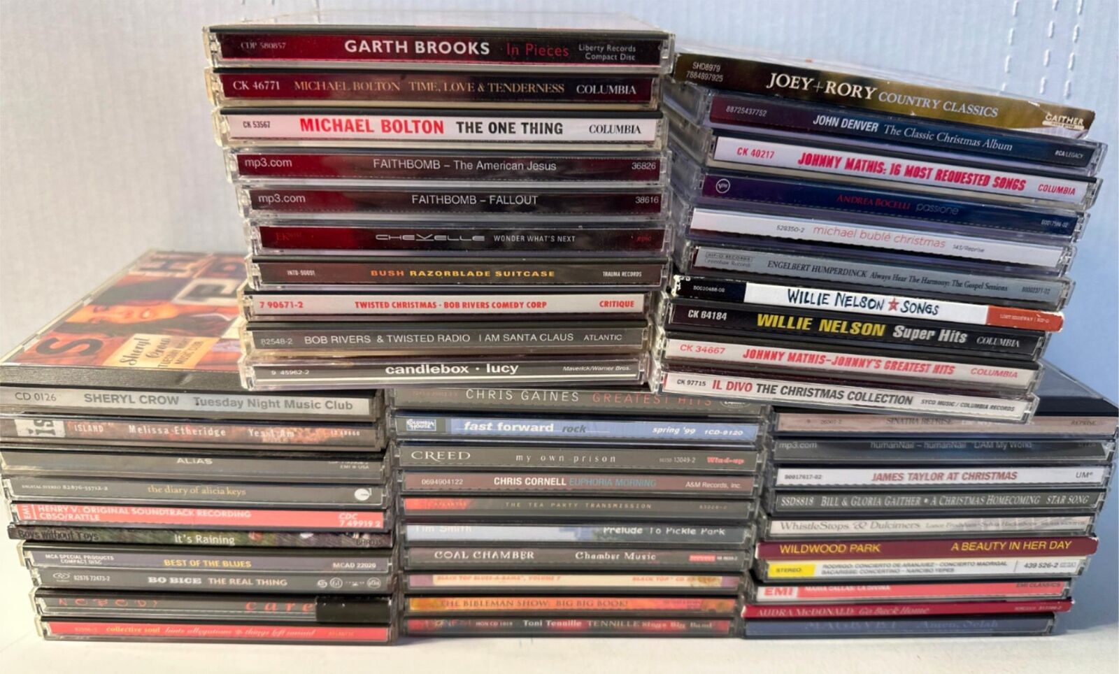 Lot of 50 Different Music CD Collection (Lot V611)