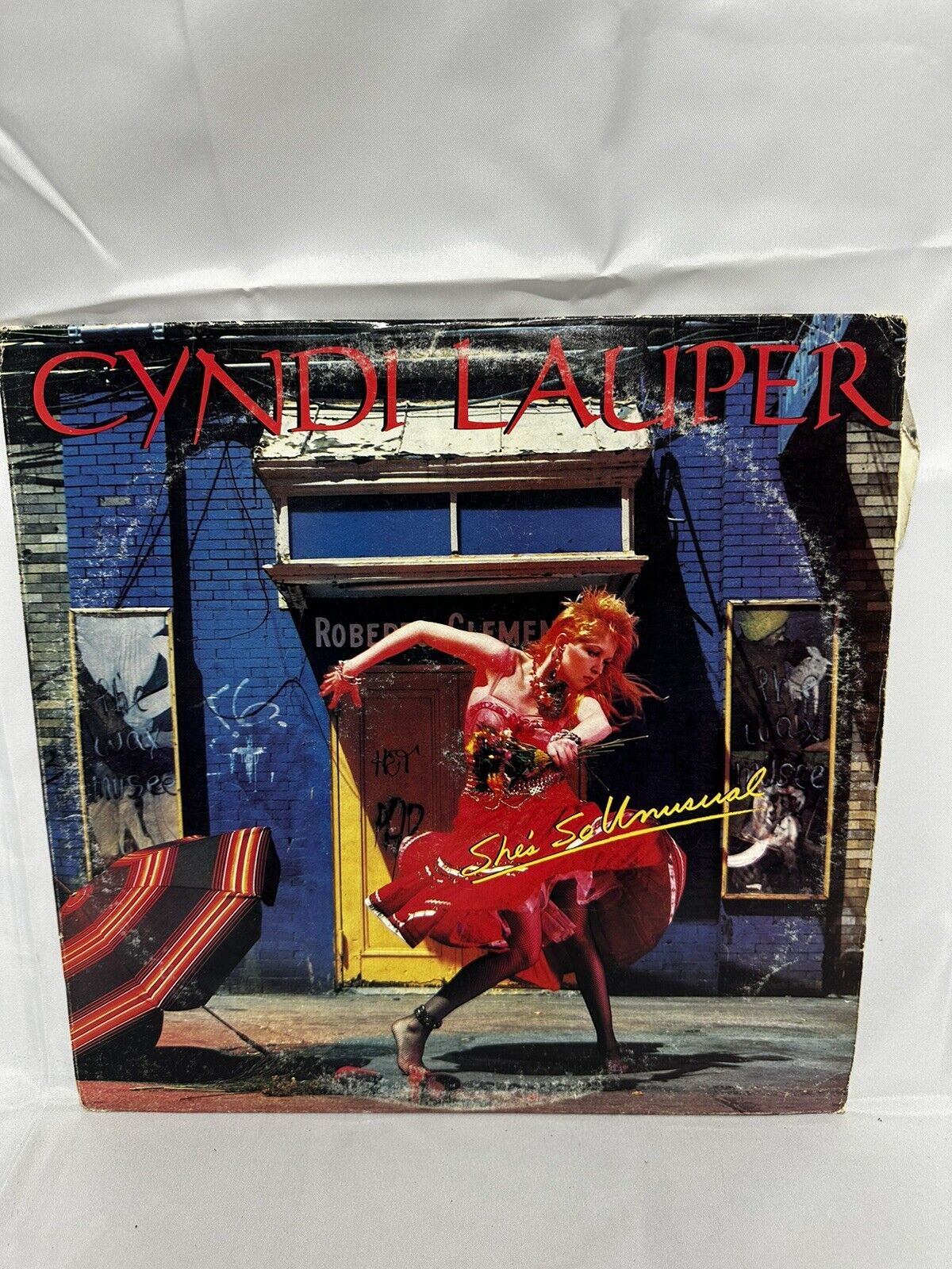 Vintage 1980s Cyndi Lauper She’s So Unusual Vinyl LP FR 38930 CBS Portrait