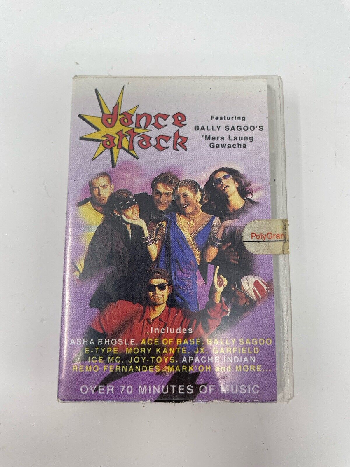 Dance Attack Bally Sagoo Bollywood Mix/REMIX Hindi Cassette Tape India Import
