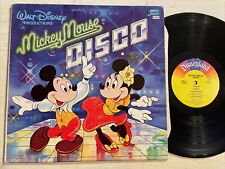 Walt Disney Productions’ Mickey Mouse Disco LP Disneyland Stereo GD+/VG+ picture