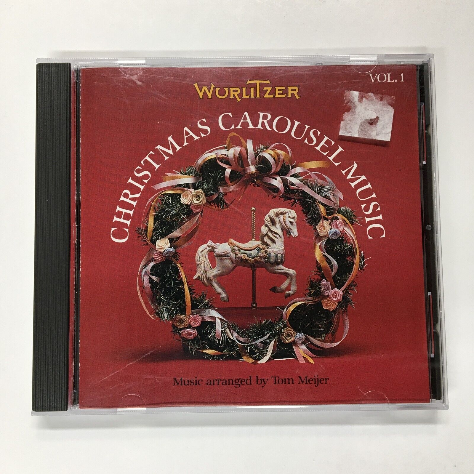 Wurlitzer Christmas Carousel Music: Vol. 1 by Tom Meijer (CD, Marion Roehl)