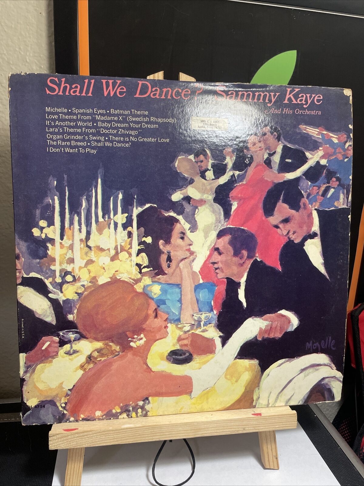 Shall We Dance Sammy Kaye 1966 Vintage Vinyl Record Album LP Decca Records