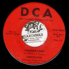 Northern Soul 45 - JANICE LOVE - Forever Love - DCA - VG++ picture