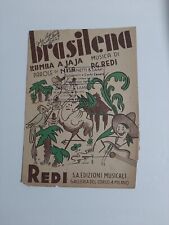 Vintage Brasilena Rumba A Ja Ja Musical Sheet.  picture