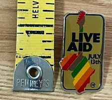 RARE VINTAGE Live Aid Foundation 1985 pin Freddie Mercury NEW picture