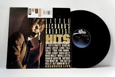 LITTLE RICHARD LP Greatest hits recorded live 1987 Epic  vinyl picture