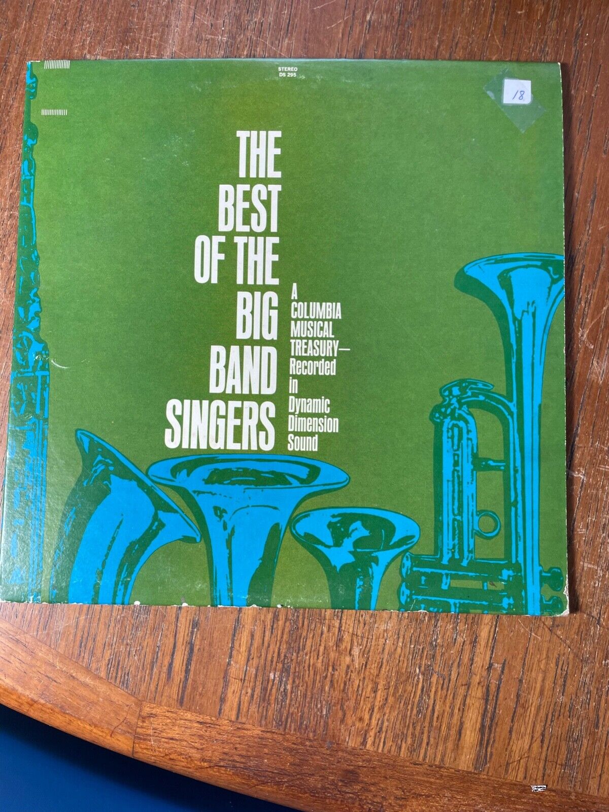 The Best of the Big Band Singers Vintage Vinyl Record LP 1968 VG DS295