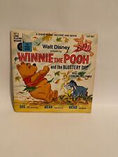 Walt Disney Disneyland Vinyl Record Book Winnie the Pooh and the Blustery Day picture