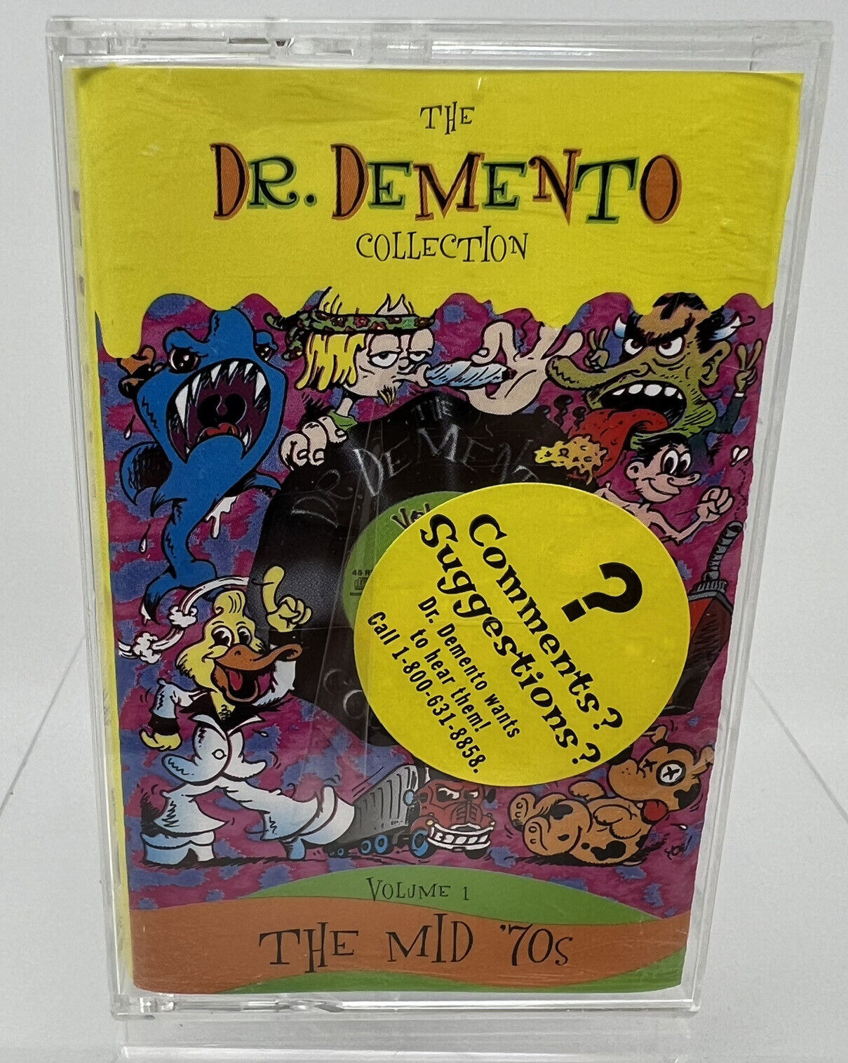 VTG. The Dr Demento Collection Vol 1 The Mid 70s Various Artists 1996 Cassette