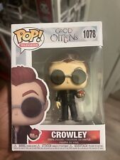 Funko Pop Good Omens: Crowley with Apple 1078 Vaulted **Shelf Wear** picture