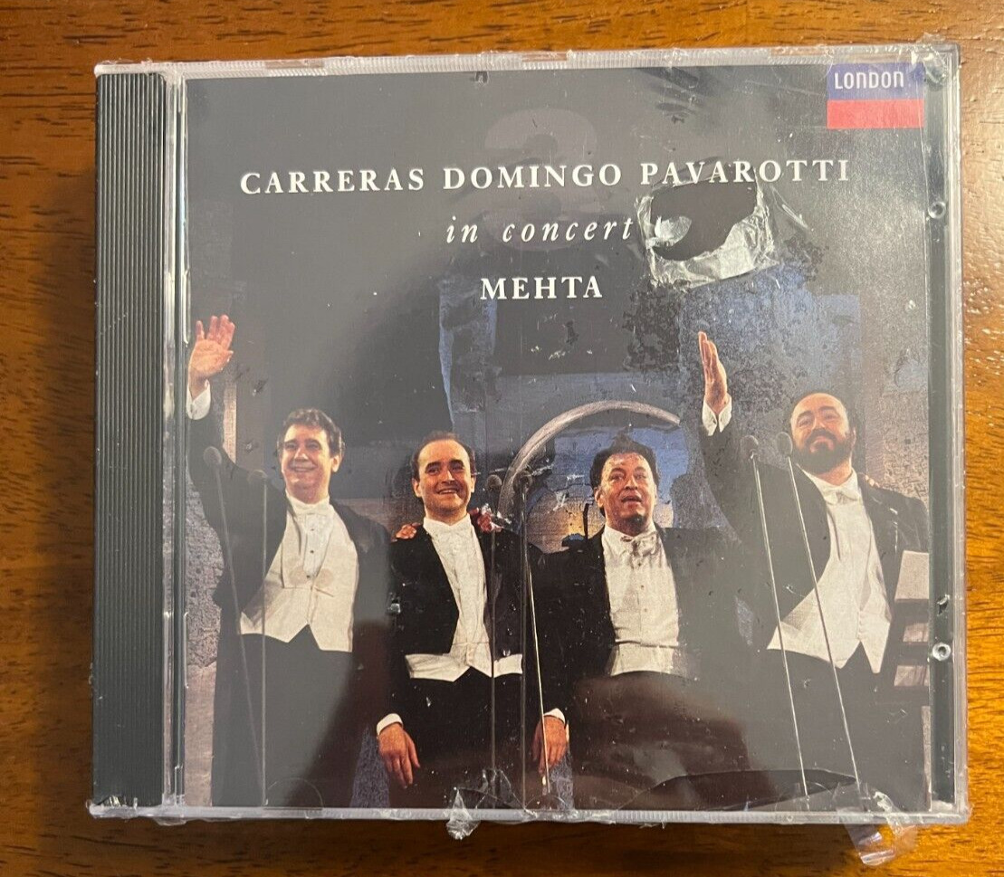 SEALED: Carreras, Domingo, Pavarotti in Concert