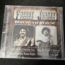 Back to Back by Freddy Fender & Johnny Rodriguez CD [Universal Special Product] picture