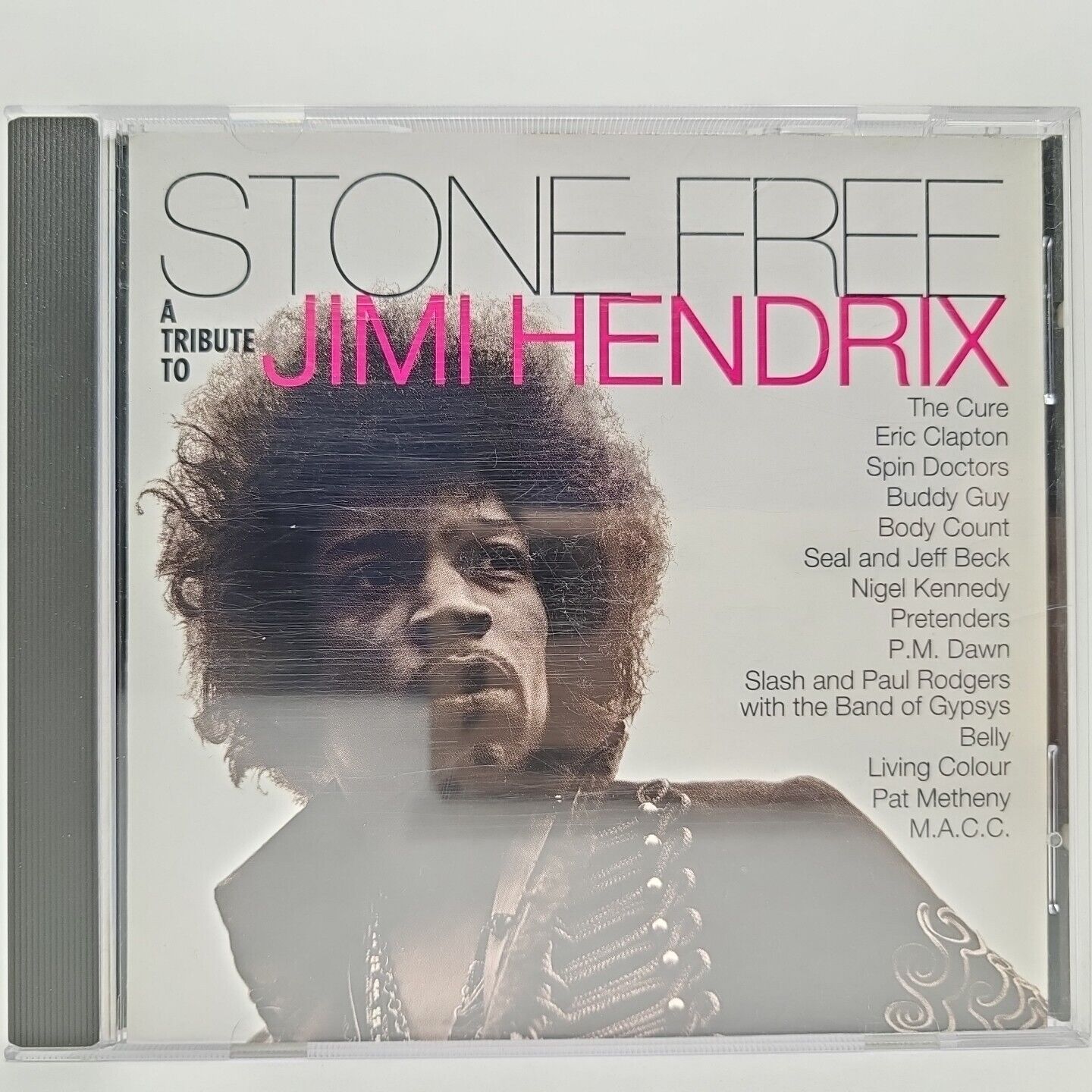 Stone Free: A Tribute to Jimi Hendrix CD 1993 PM Dawn Clapton The Cure EXCELLENT