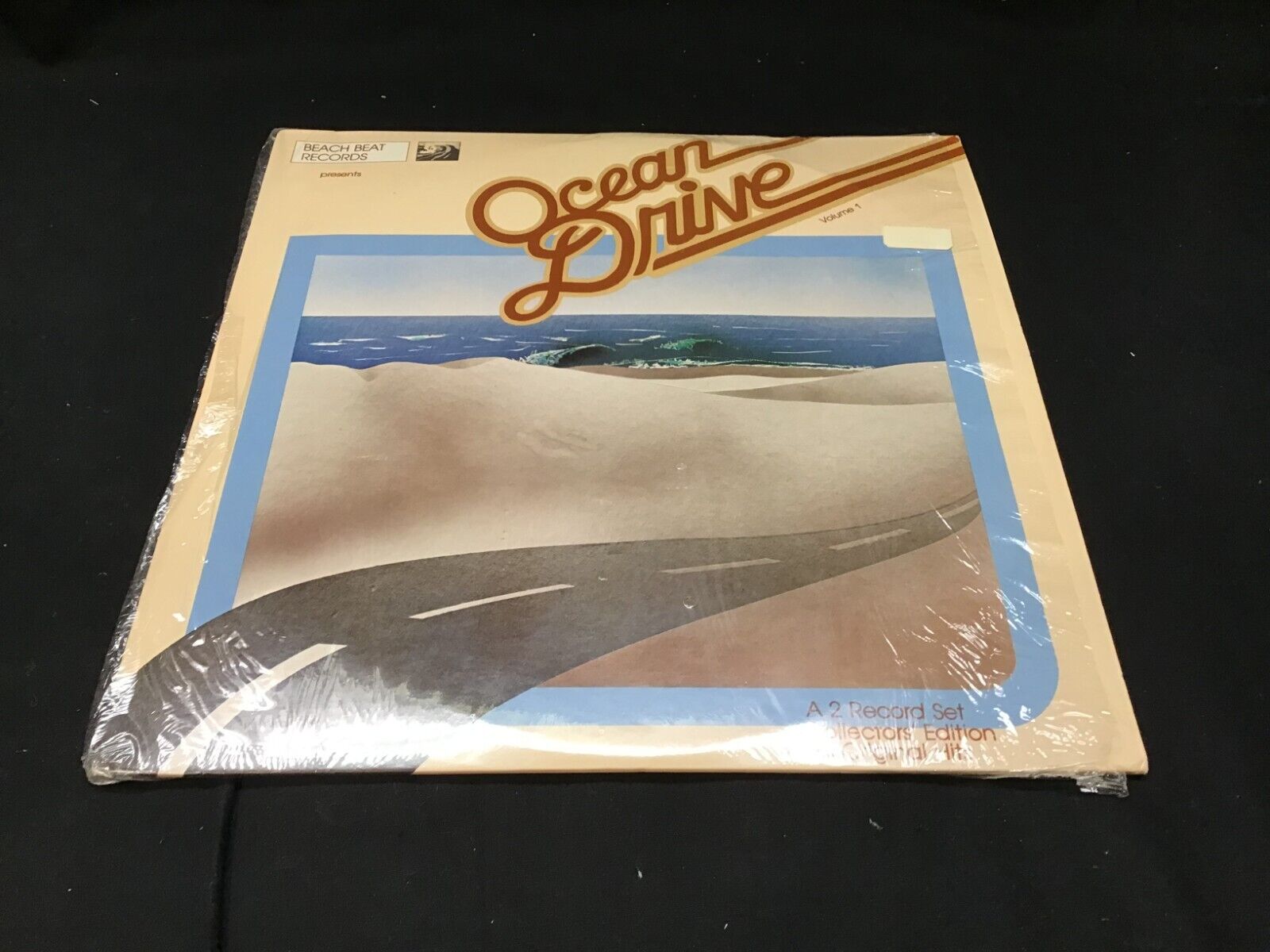 Vintage Vinyl LP Beach Beat Records Ocean Drive Vol 1 / 2 LP's in Shrink