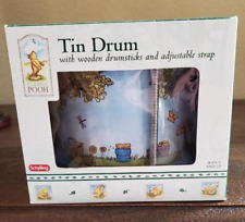 Disney Classic Winnie the Pooh Tin Drum--New in box    picture