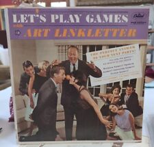 1961 Let's Play Games With Art Linkletter At Your Next Party EX+ Vinyl  picture