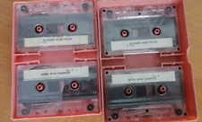 RARE Soviet vintage audio cassettes for the BLIND USED. Set 4pcs. 2000.  picture