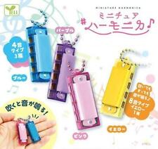 Gacha Miniature Harmonica Complete Set Of 4 Types Japan Limited picture