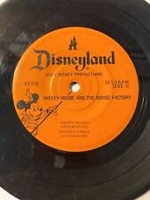 Walt Disney Productions Mickey Mouse & the Mouse Factory 33 1/3 RPM picture