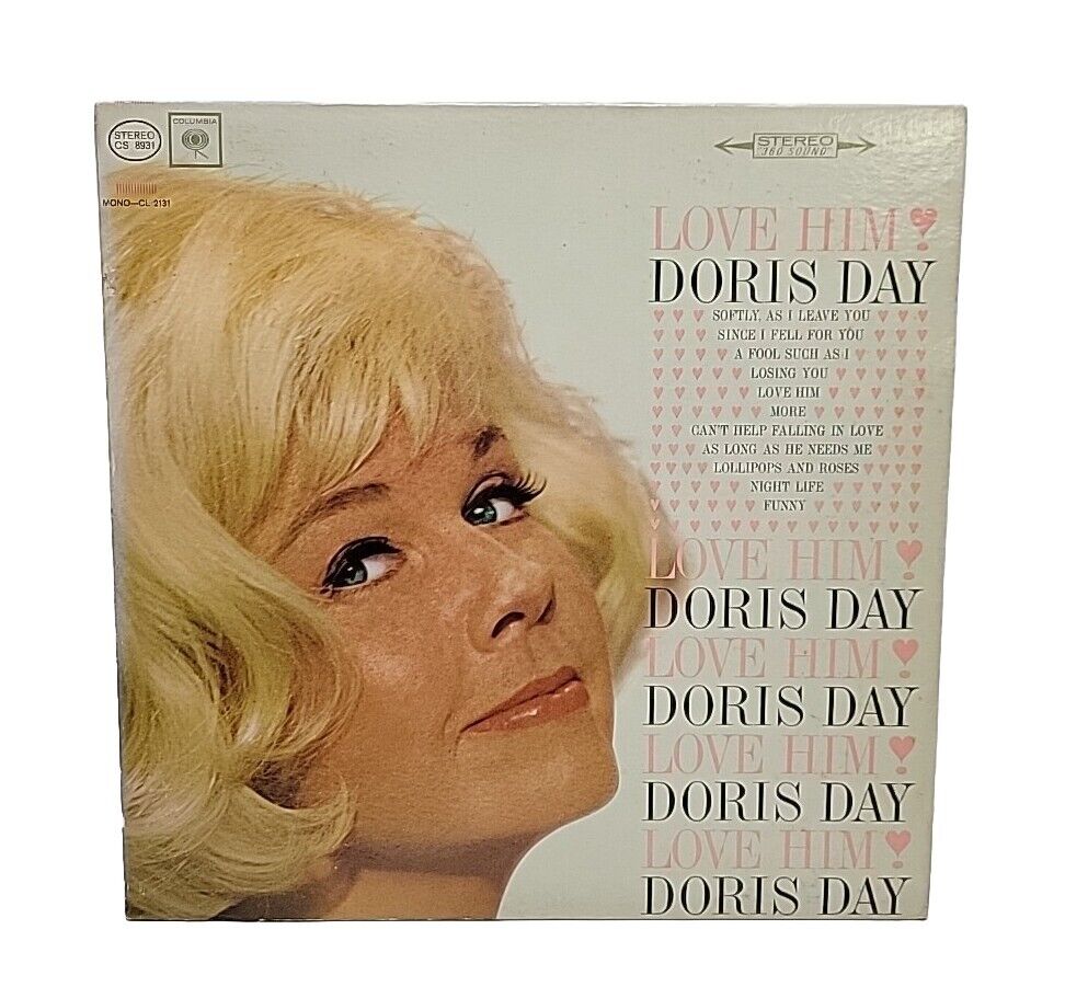 Vintage 1963 Doris Day 'Love Him' Vinyl Columbia Records-CL 2131