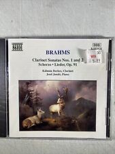Brahms - Clarinet Sonatas Nos. 1 and 2 , Scherzo Lieder, Op. 91 | CD, 1996 picture