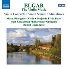 ELGAR: THE VIOLIN MUSIC NEW CD picture
