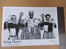 King Masco   small size Music  Promo Image vintage item see down listing picture