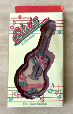 Elvis Guitar Greetings Ornament American Greetings Collectible 1997 NEW picture
