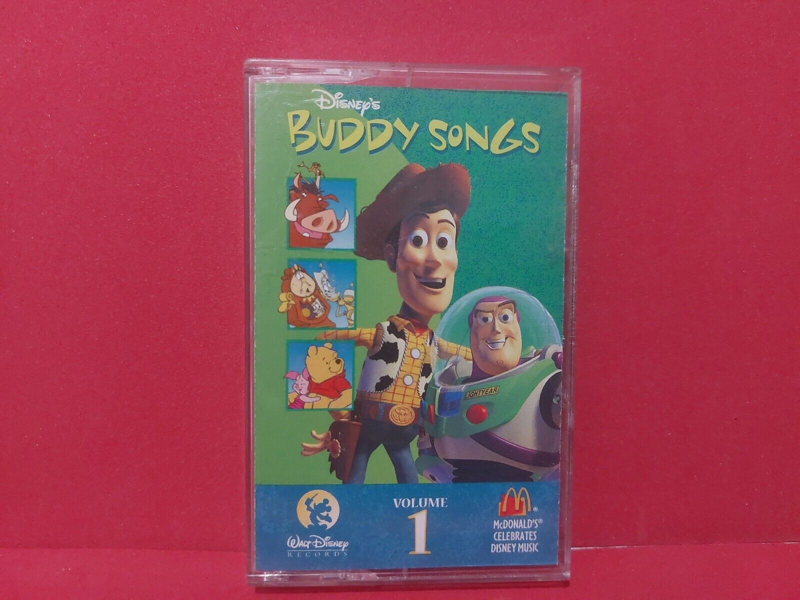 Disney’s Buddy Songs Cassette Volume 1 McDonald's celebrates Disney Music 