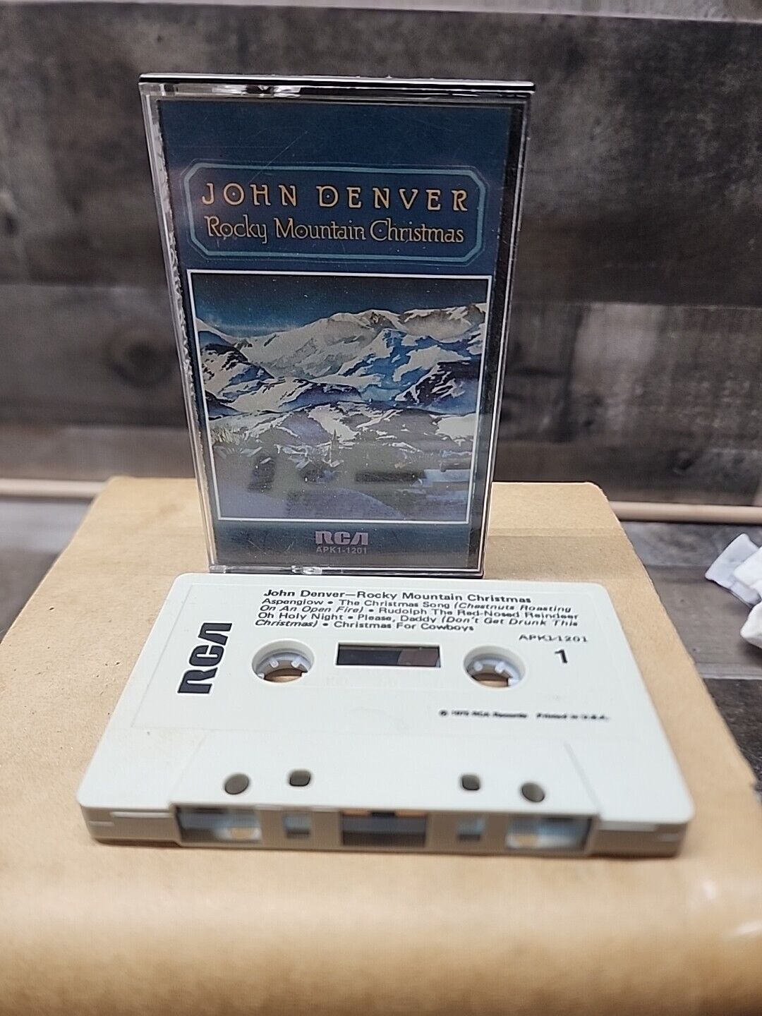John Denver Rocky Mountain Christmas Audio Cassette Tape