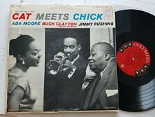 BUCK CLAYTON JIMMY RUSHING ADA MOORE - Cat Meets Chick 1956 MONO COLUMBIA Jazz picture