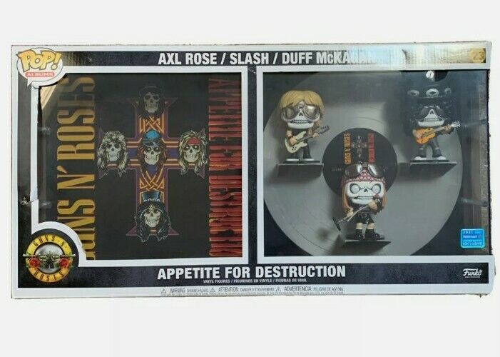 New Funko Pop Albums Deluxe Guns N’ Roses Appetite For Destruction IN HAND