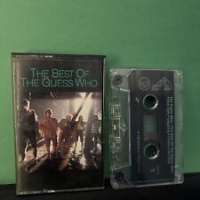 Vintage Music Cassette Tape The Best Of The Guess Who RCA 1988 Rock picture