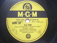 BILLY ECKSTINE ORCHESTRA HUGO WINTERHALTER MGM 162 INDIA RARE 78 RPM 10