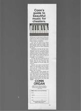 Conn Organ Guide To Beautiful Music For Cheaters 1969 Old Vintage Print Ad picture